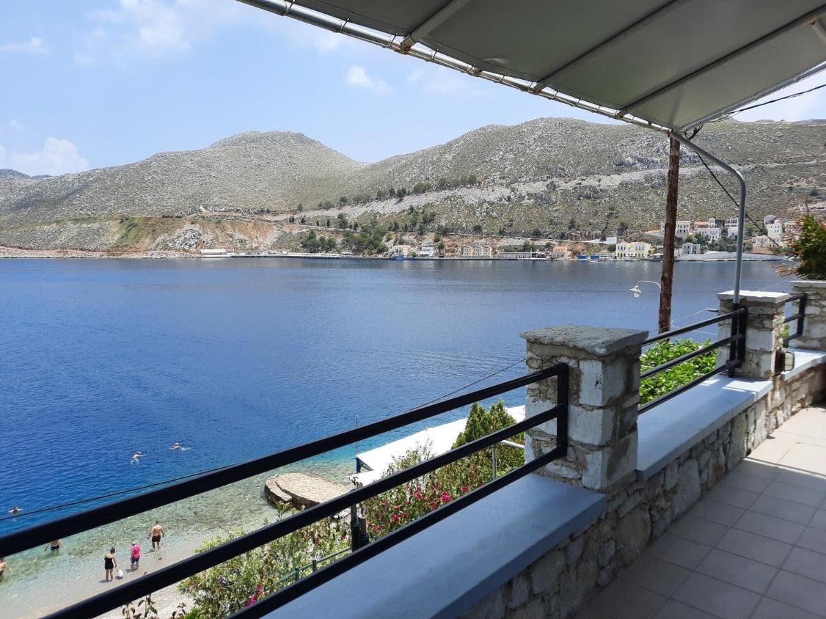 Margaritas Apartments Simi Dış mekan fotoğraf